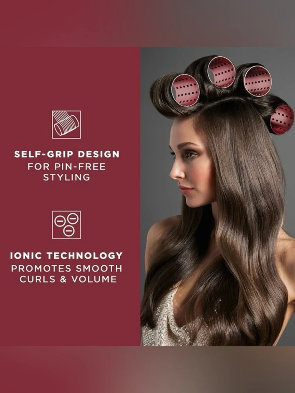 Fromm Thermalux Aluminum Self Grip Professional Hair Rollers